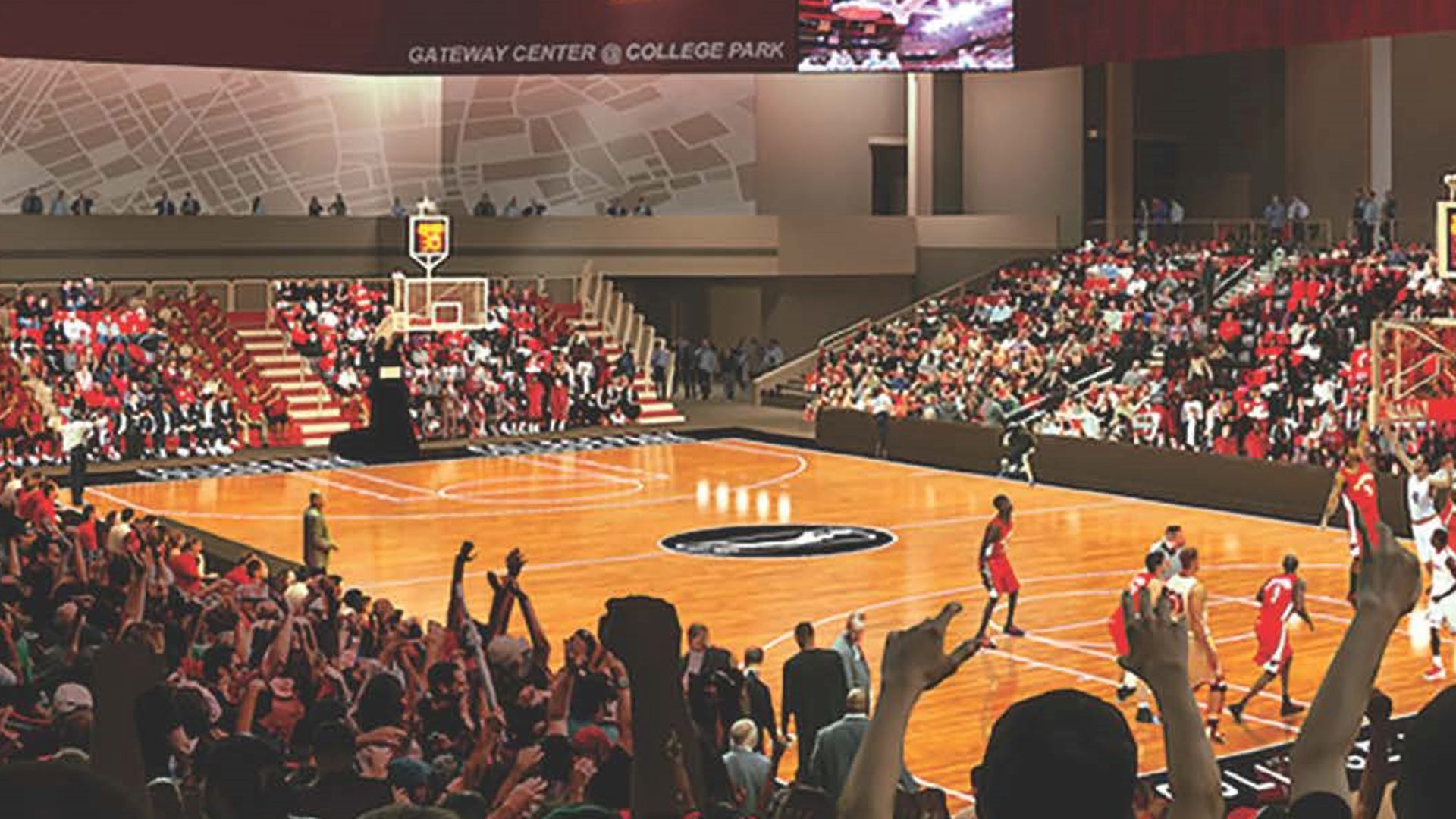 Gateway Arena basketball